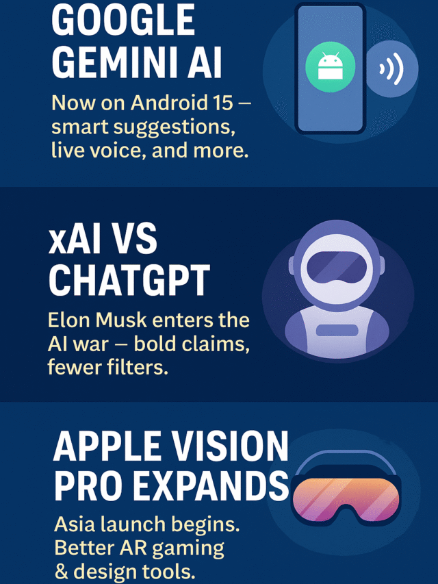 Top 5 Global Tech Updates You Shouldn’t Miss – April 2025 Edition