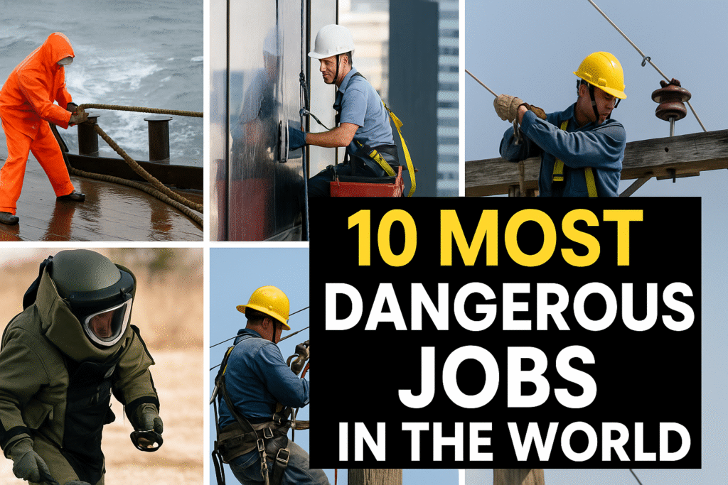 Top 10 Most Dangerous Jobs in the World